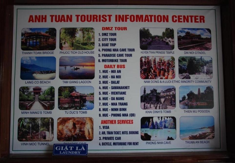 Anh Tuan Hotel Hue Exterior photo